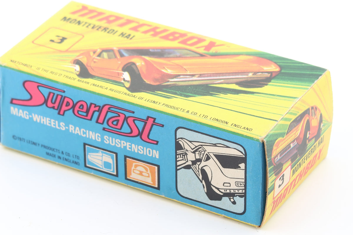 MATCHBOX SUPERFAST 3 - MONTEVERDI HAI - OVP - 1973