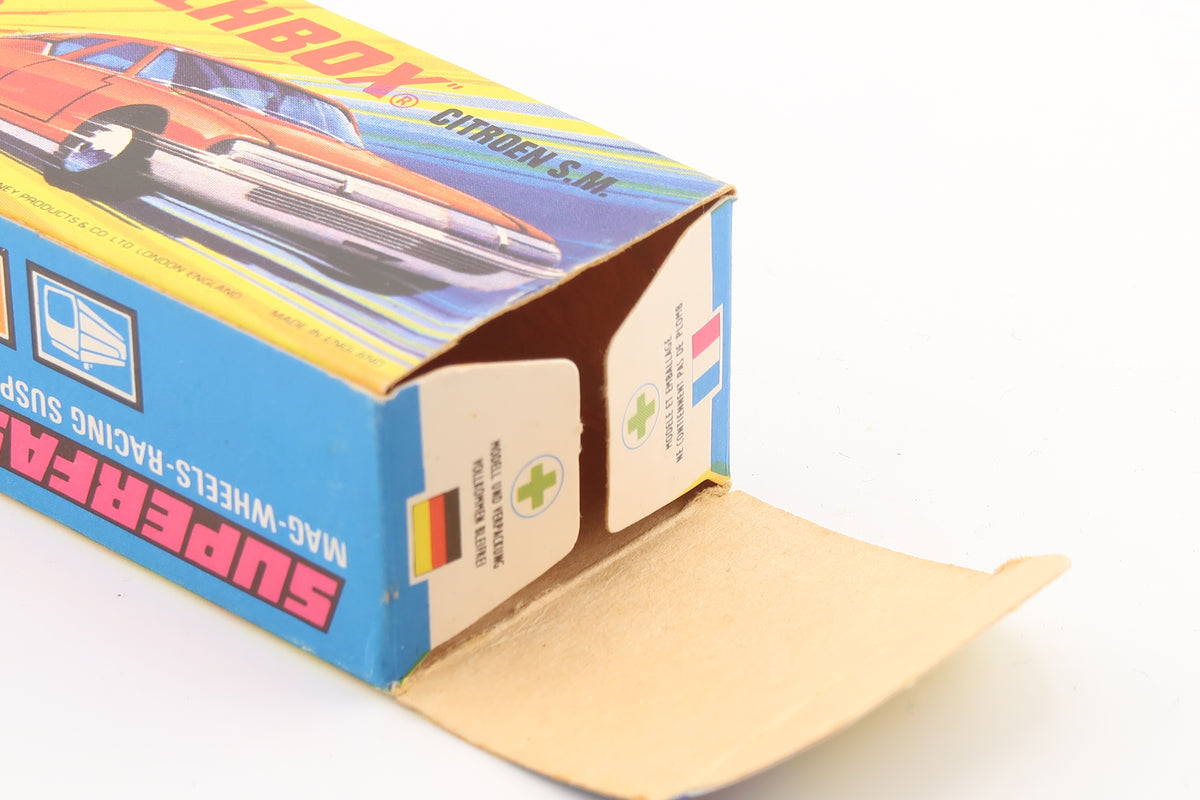 MATCHBOX SUPERFAST 51 - CITROEN SM - OVP - 1971