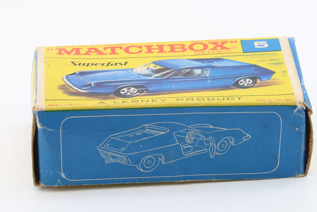 MATCHBOX SUPERFAST 5 - LOTUS EUROPA - OVP - 1969