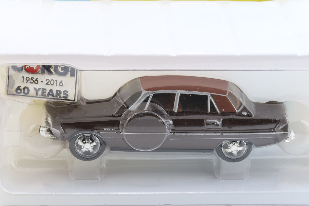 CORGI TOYS - ROVER P6 3500 VIP - 60TH ANNIVERSARY - 1:43 - OVP