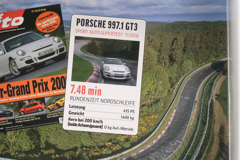 MINICHAMPS - PORSCHE 911 GT3 ( 997.1 ) - 2006 - 1:43 - 25TH ANNIVERSARY GT3