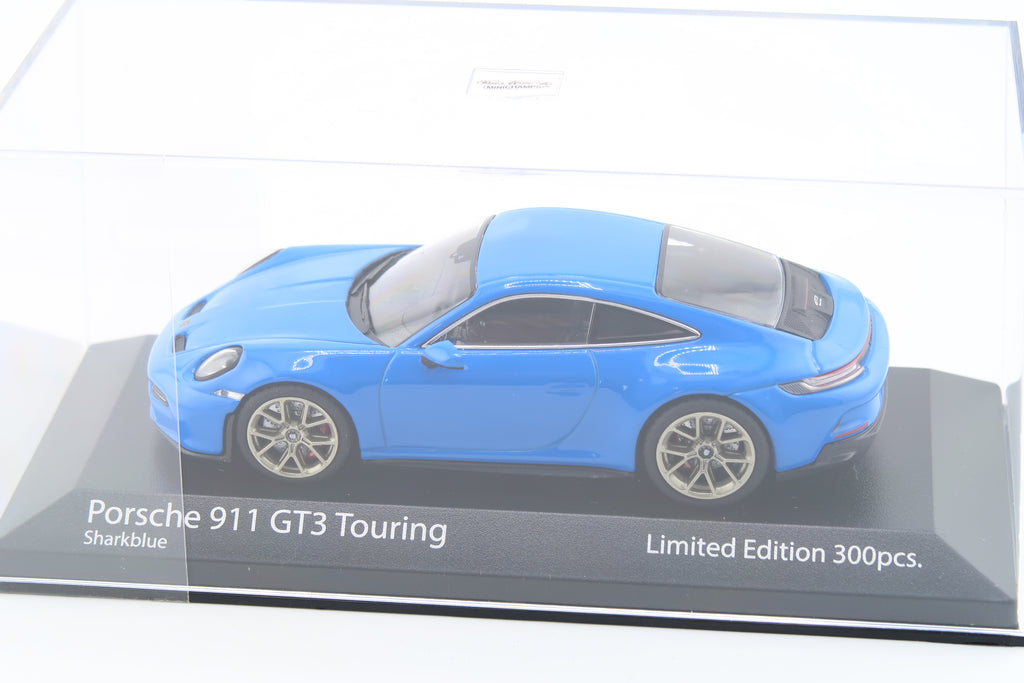 MINICHAMPS - PORSCHE 911 GT3 TOURING ( 992 ) - 2021 - 1:43 - SHARKBLUE
