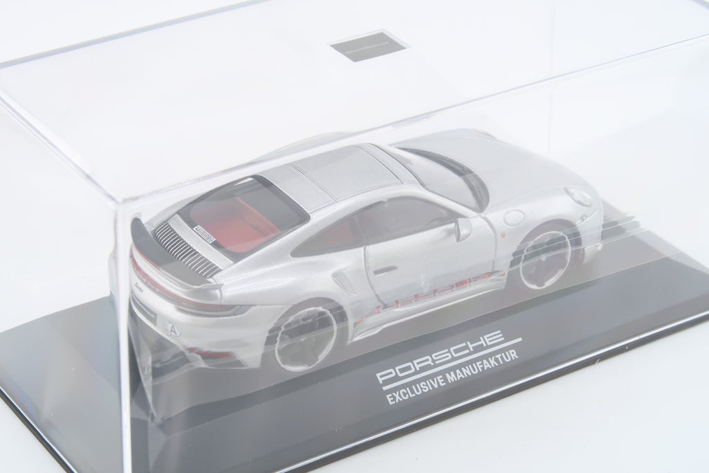 MINICHAMPS - PORSCHE 911 TURBO ( 992 ) - 2021 - 1:43 - SILBERMETALLIC