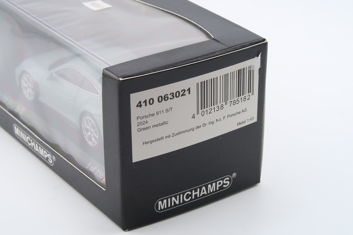 MINICHAMPS - PORSCHE 911 S/T ( 992 ) - 2024 - 1:43 - SHADEGREEN
