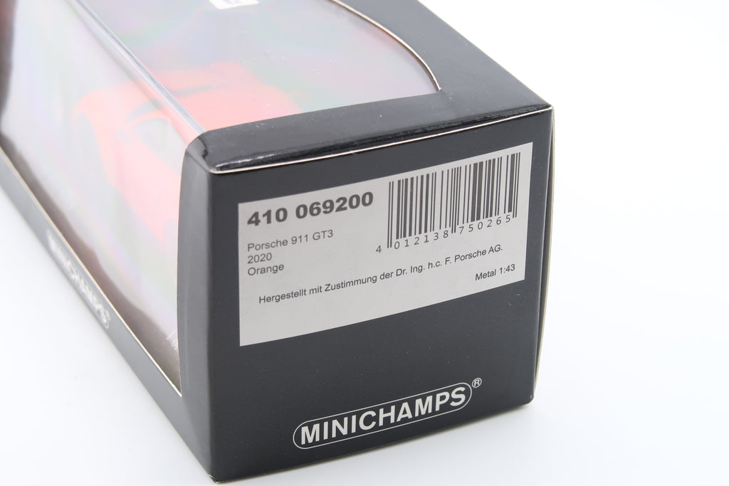 MINICHAMPS - PORSCHE 911 GT3 - 2024 - 1:43 - LAVAORANGE