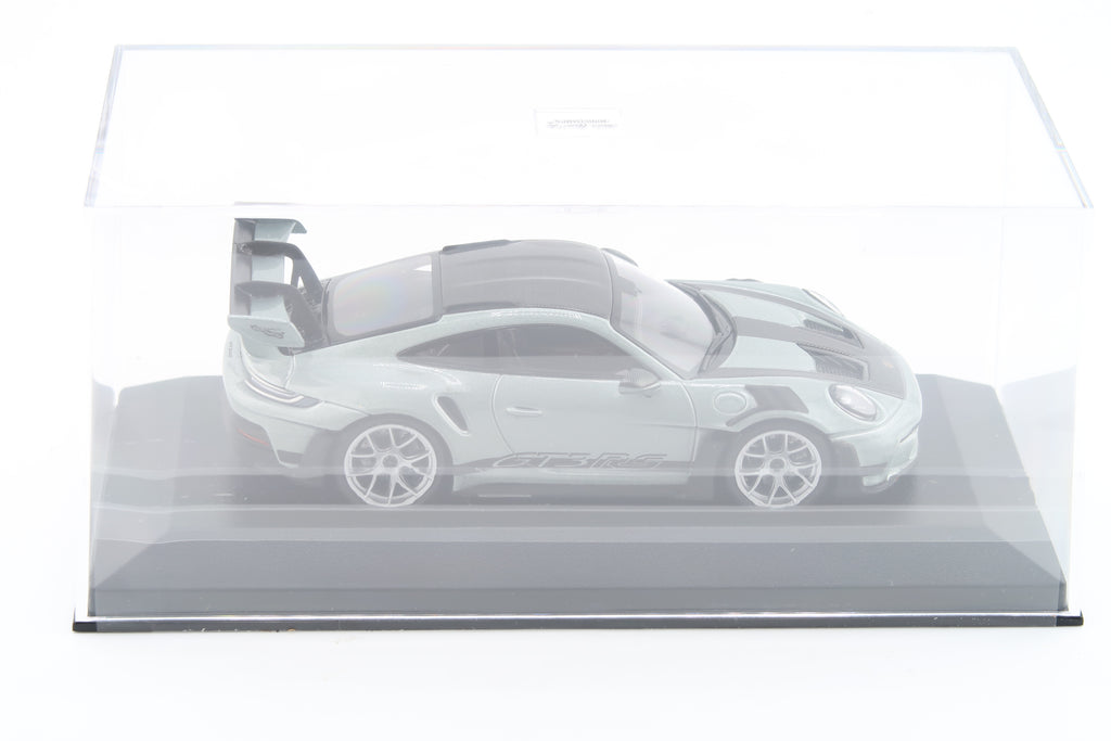MINICHAMPS - PORSCHE 911 GT3RS - 2023 - 1:43 - FISCHSILBERGRAU MIT WEISSACH PAKET