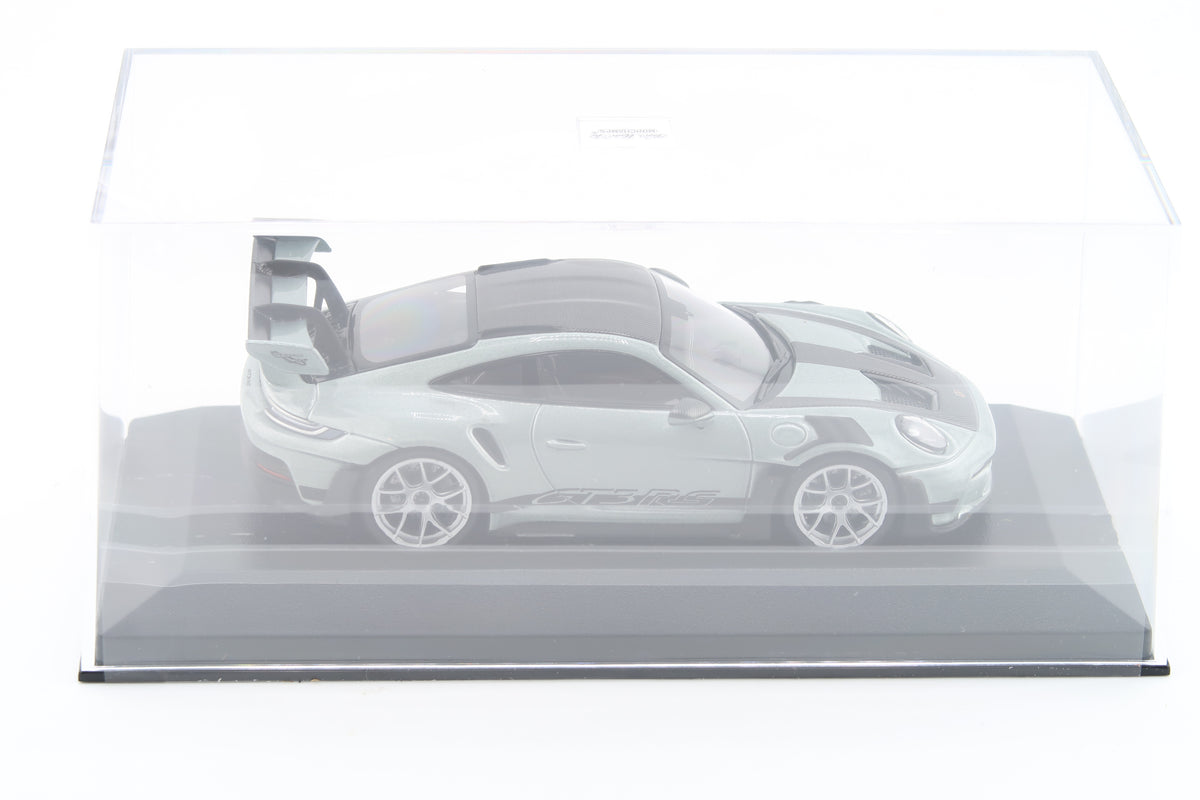 MINICHAMPS - PORSCHE 911 GT3RS - 2023 - 1:43 - FISCHSILBERGRAU MIT WEISSACH PAKET
