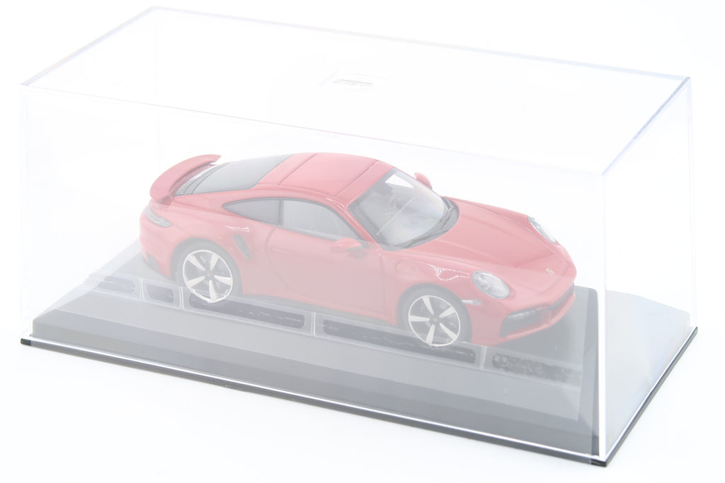 MINICHAMPS - PORSCHE 911 TURBO S ( 992 ) - 2020 - 1:43 - KARMINROT