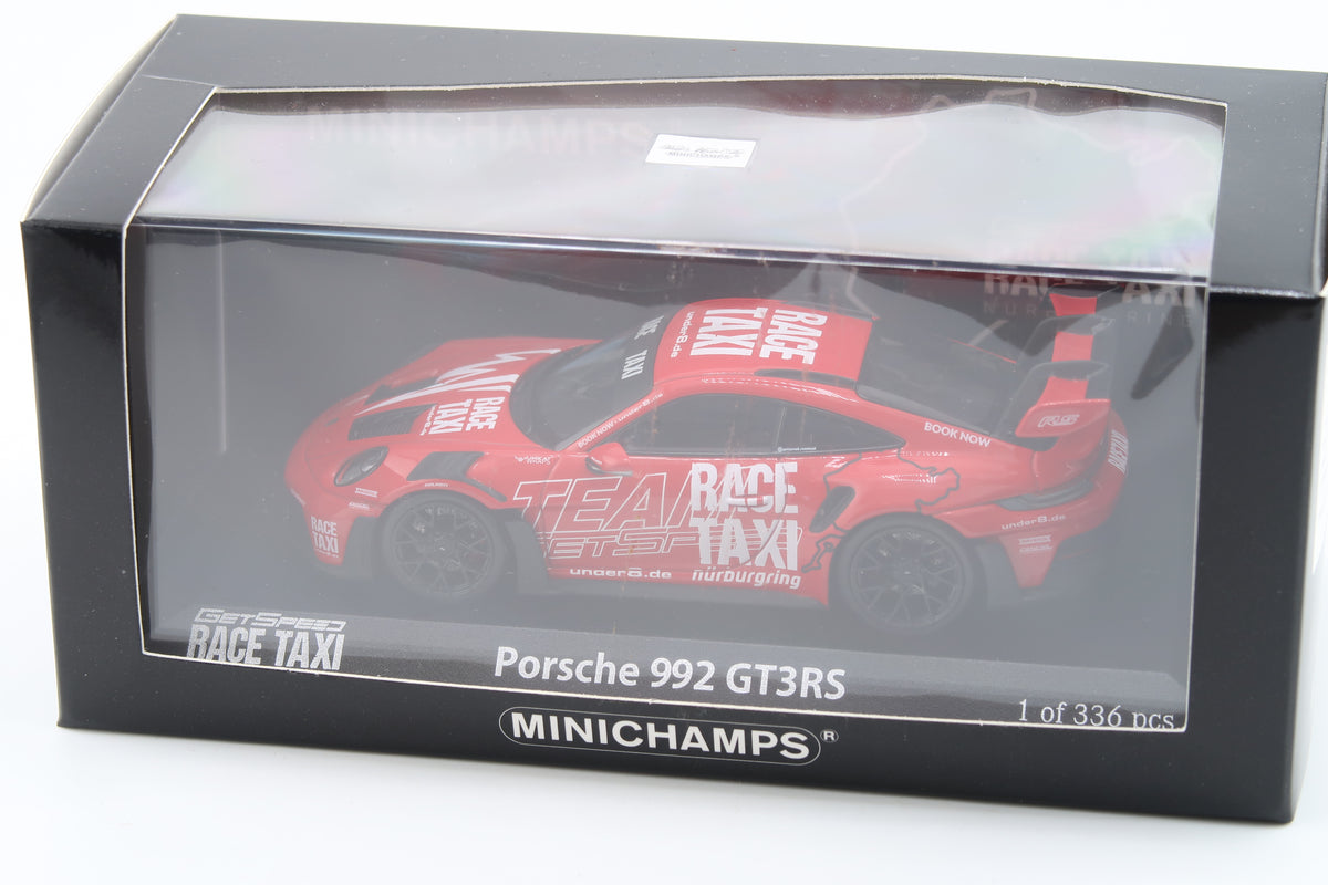 MINICHAMPS - PORSCHE 911 GT3RS - 2024 - 1:43 - GETSPEED RACE TAXI - RED