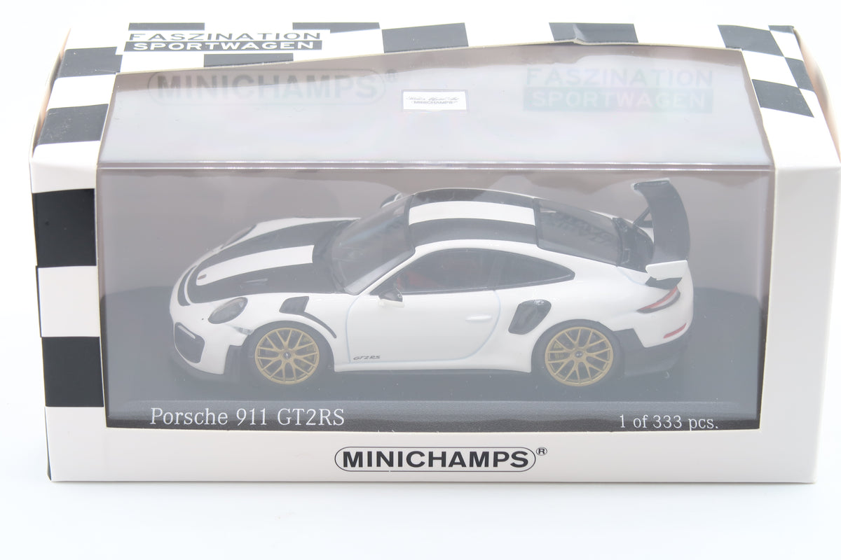 MINICHAMPS - PORSCHE 911 GT2RS - 2018 - 1:43 - WEISS