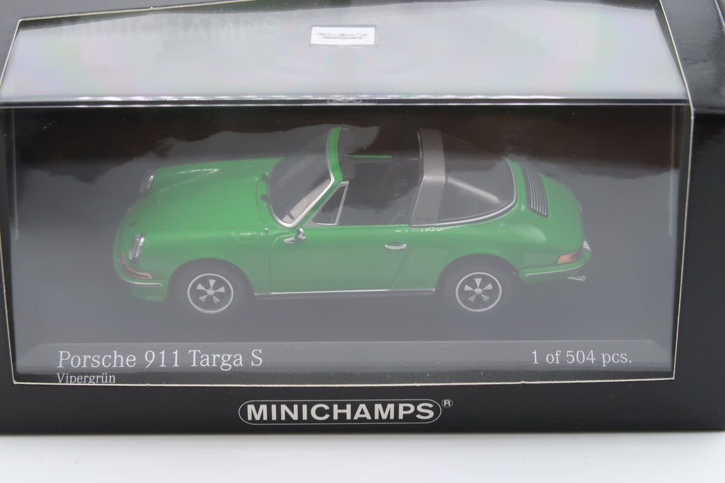 MINICHAMPS - PORSCHE 911 TARGA S - 1972 - 1:43 - VIPERGRÜN