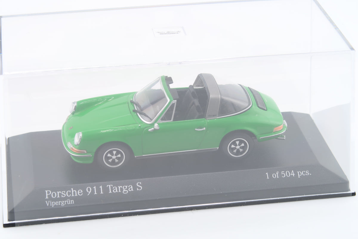 MINICHAMPS - PORSCHE 911 TARGA S - 1972 - 1:43 - VIPERGRÜN