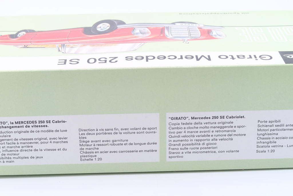 SCHUCO GIRATO - MERCEDES-BENZ 250 SE CABRIOLET - 1:20 - OVP