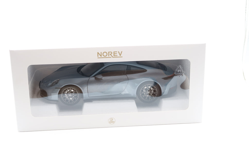 NOREV - PORSCHE 911 ( 992 ) CARRERA COUPE  - POLARSILBER - 1:18 - OVP