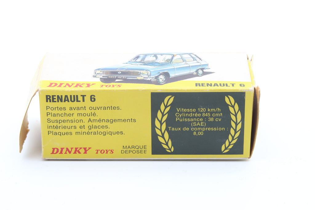 DINKY TOYS 1453 - RENAULT 6 - 1:43 - 1968 - OVP