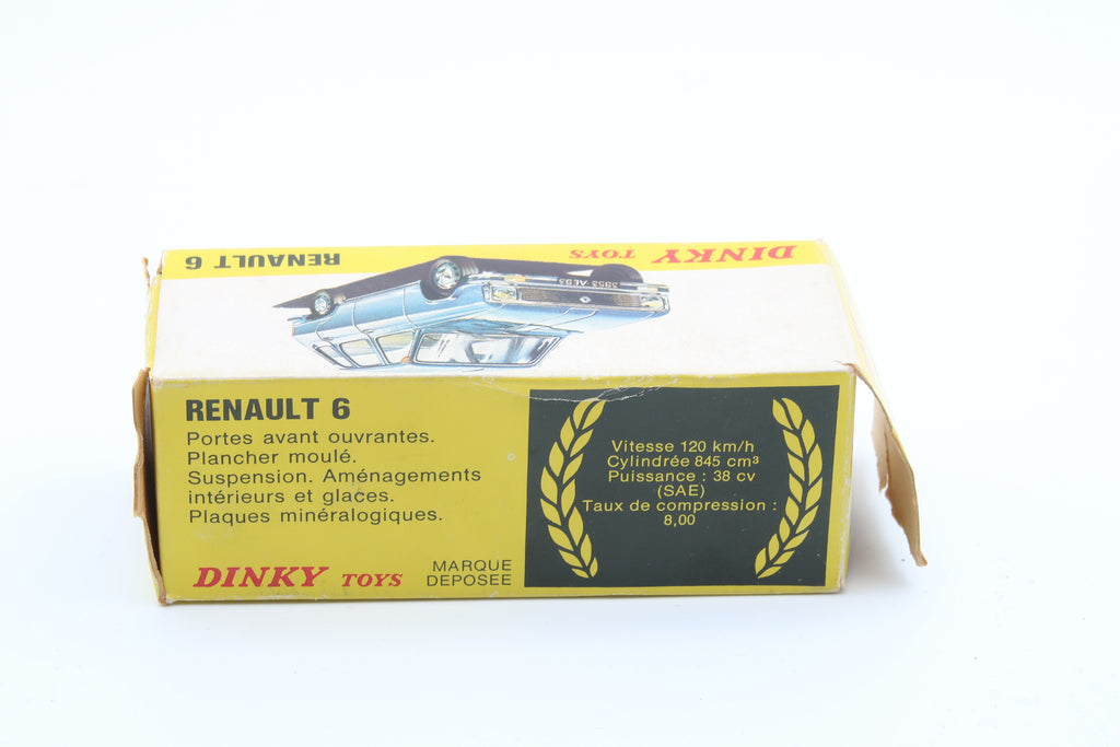 DINKY TOYS 1453 - RENAULT 6 - 1:43 - 1968 - OVP