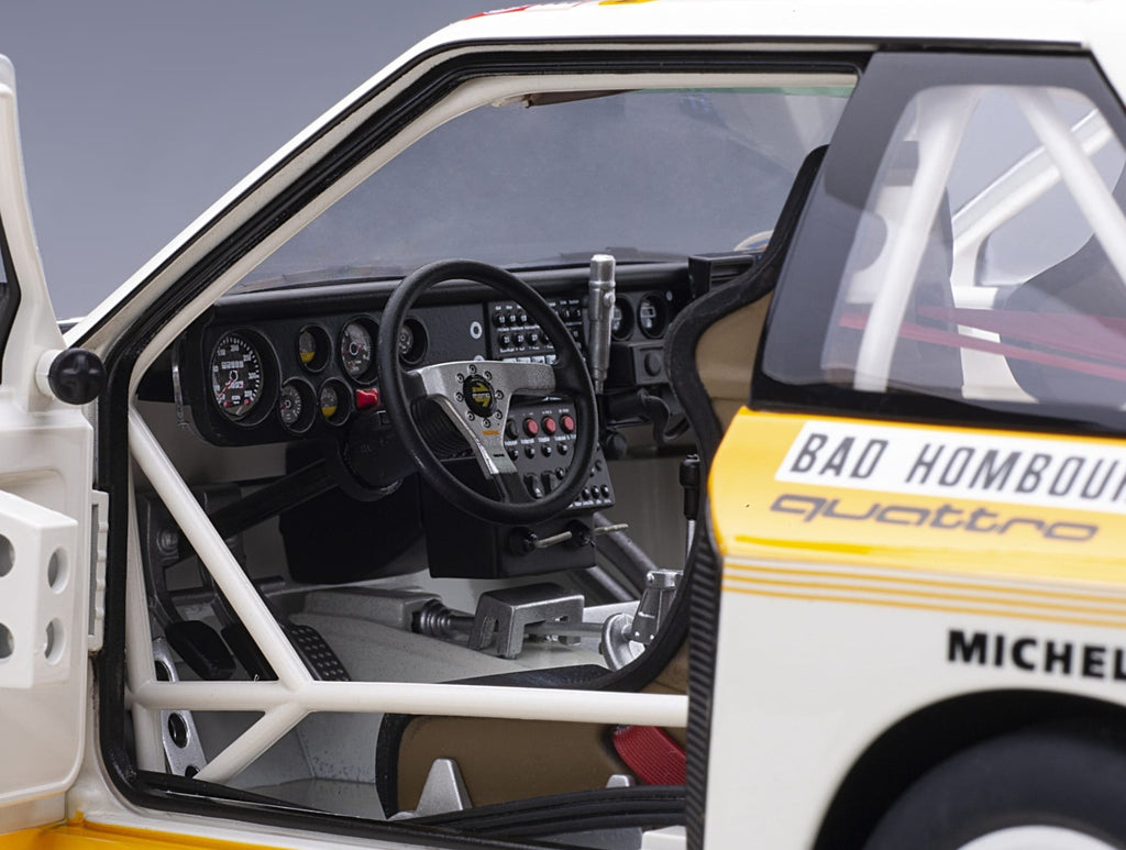 AUTOart AUDI QUATTRO S1 - MIKKOLA / HERTZ - RALLYE MONTE CARLO 1986
