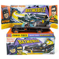 CORGI TOYS 267 - BATMOBILE - 1:43 - OVP - RE_EDITION IN GLOSS BLACK