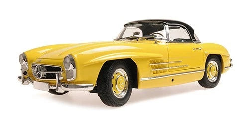 MINICHAMPS - MERCEDES BENZ 300 SL ROADSTER - W198 - 1958 - 1:18 - GELB