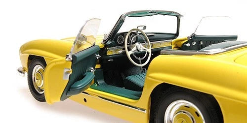MINICHAMPS - MERCEDES BENZ 300 SL ROADSTER - W198 - 1958 - 1:18 - GELB