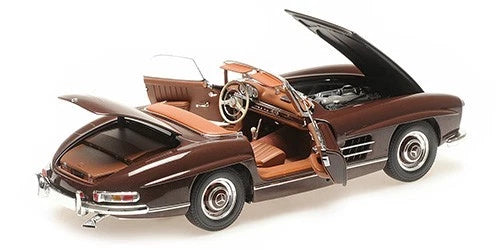 MINICHAMPS - MERCEDES BENZ 300 SL ROADSTER - W198 - 1958 - 1:18 - ROT