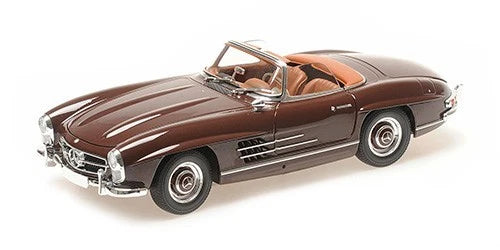 MINICHAMPS - MERCEDES BENZ 300 SL ROADSTER - W198 - 1958 - 1:18 - ROT