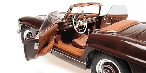 MINICHAMPS - MERCEDES BENZ 300 SL ROADSTER - W198 - 1958 - 1:18 - ROT