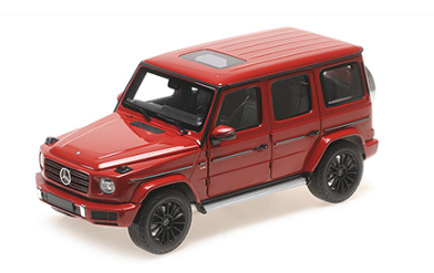 MINICHAMPS - MERCEDES BENZ G-KLASSE - 2020 - 1:18 - ROT METALLIC