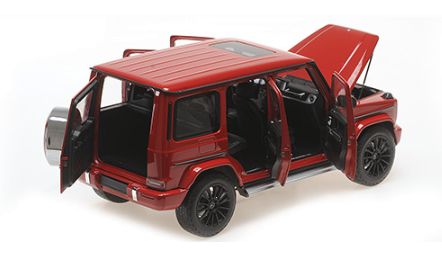 MINICHAMPS - MERCEDES BENZ G-KLASSE - 2020 - 1:18 - ROT METALLIC