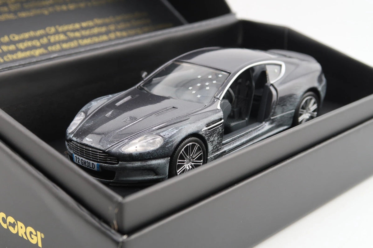 CORGI TOYS - ASTON MARTIN DBS - JAMES BOND QUANTUM OF SOLACE - 1:36 - OVP
