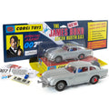 CORGI TOYS - ASTON MARTIN DB5 - JAMES BOND GOLDFINGER - 1:43 - OVP - DIORAMA DISPLAY