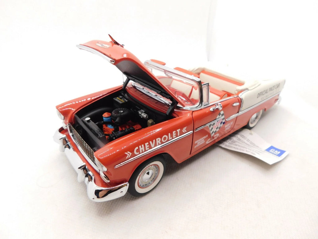 FRANKLIN MINT - CHEVROLET BEL AIR CONVERTIBLE - INDY PACE CAR 1955 - 1:24 - OVP