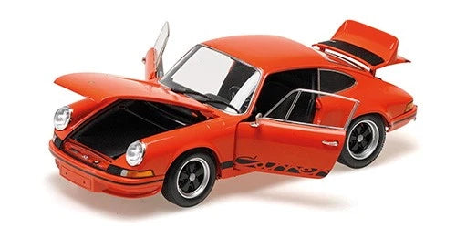 MINICHAMPS - PORSCHE 911 CARRERA RS 2.7 COUPE - 1983 - 1:18 - ORANGE / BLACK DECOR